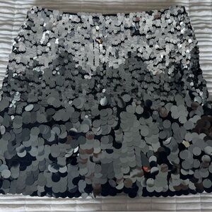 H&M sequin skirt